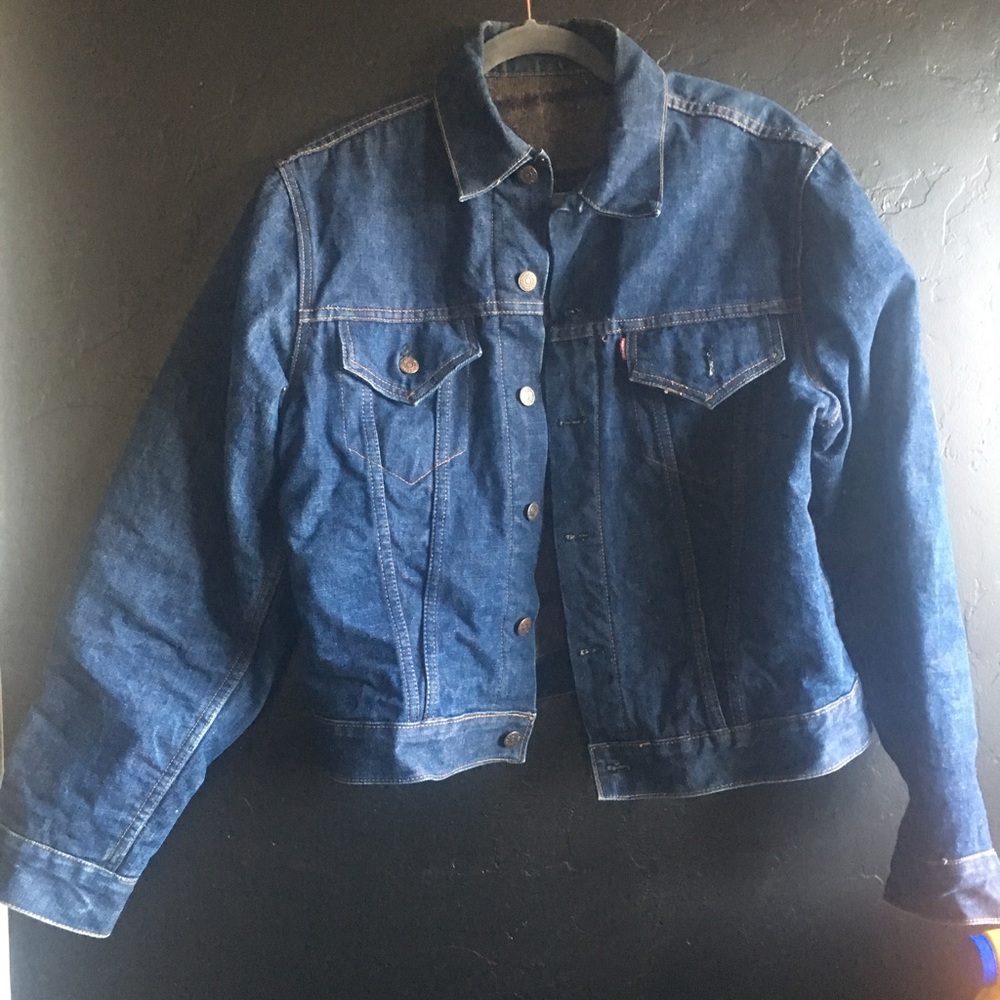 Men's Levi Jacket With Wool Lining Vintage